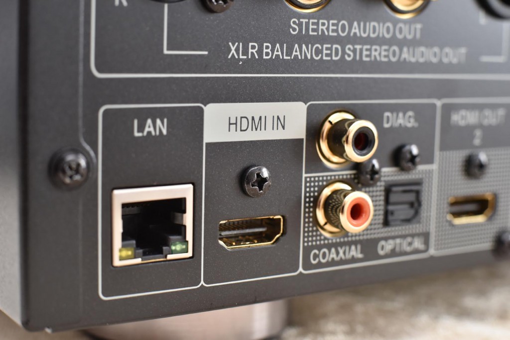 Oppo BDP-105D Audiocom Signature HDMI-Eingang