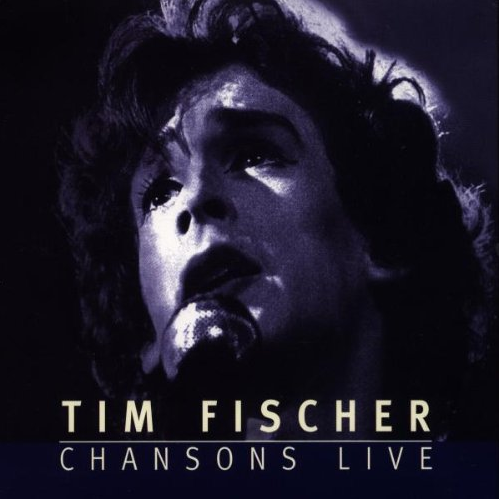 LP-Cover Tim Fischer "Chansons live"