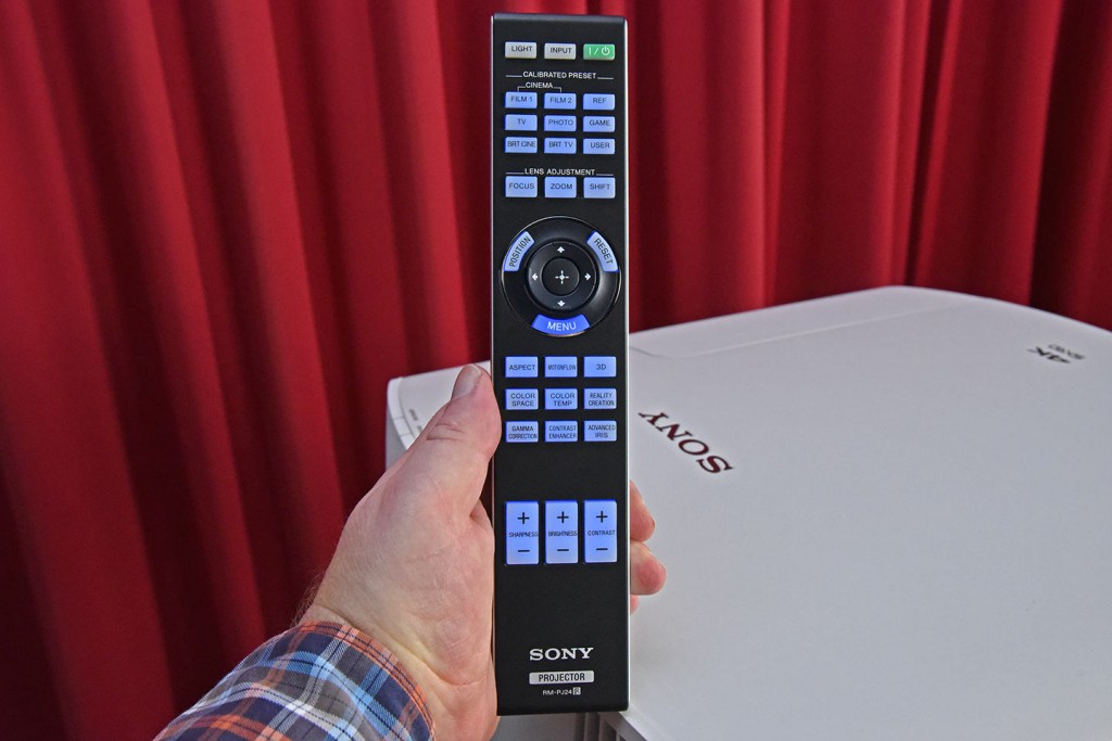 Sony VPL-VW520ES Vorseriengerät Remote Control