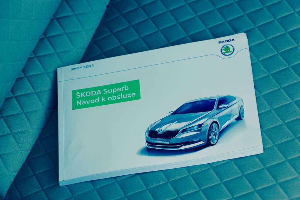 Škoda Superb Bedienungsanleitung Tschechisch