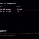 Auro-3D Auromatik-Parameter
