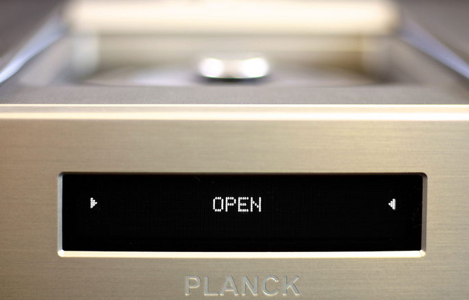 Das Display des Audionet Planck