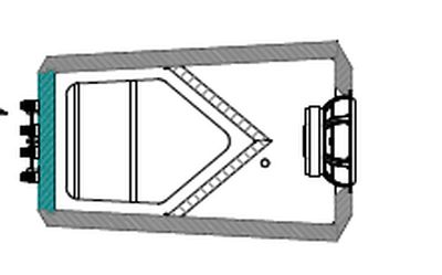 Quadral Aurum Titan R9 Zeichnung von oben