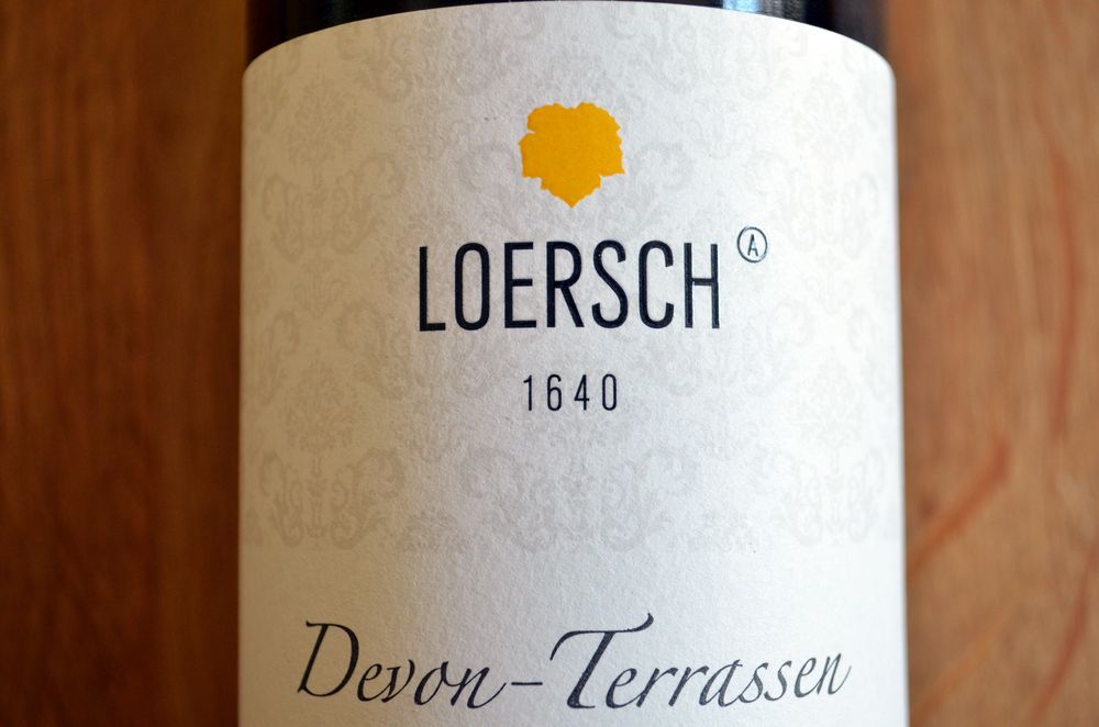 Etikett Loersch Devon-Terrassen 2014