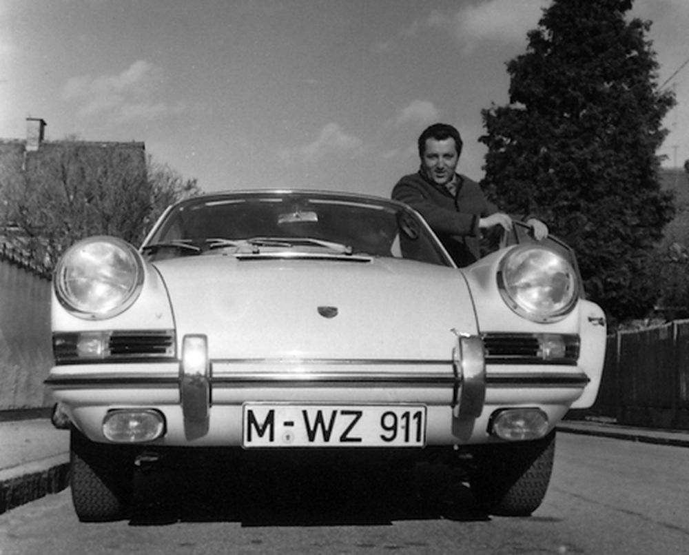 Fritz Wunderlich und sein Porsche 911