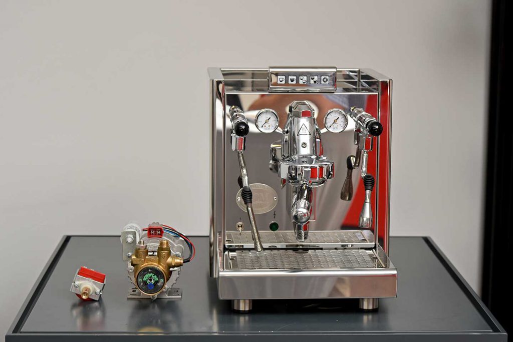 ECM Espresso-Maschinen: ECM Elektronika und Rotationspumpe