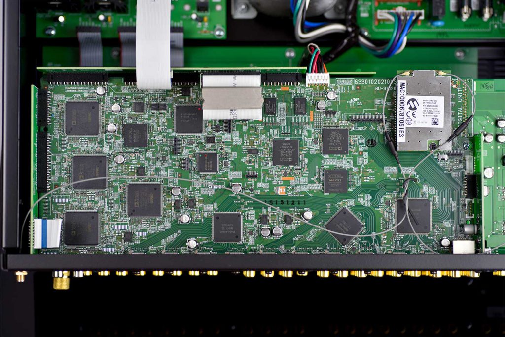 McIntosh MX122 Detailansicht Video- und Prozessorboard