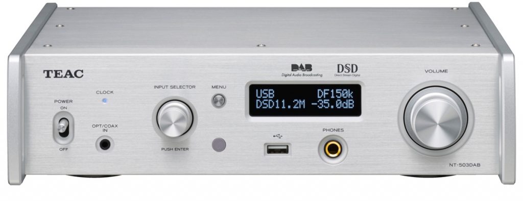 Teac NT-503DAB front-silver