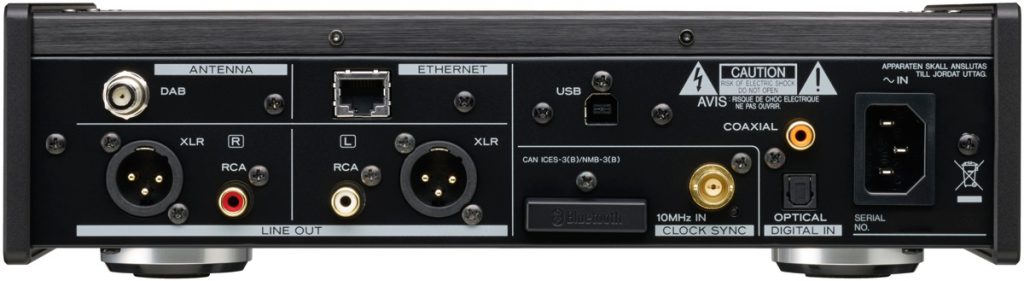 Teac NT-503DAB connection view