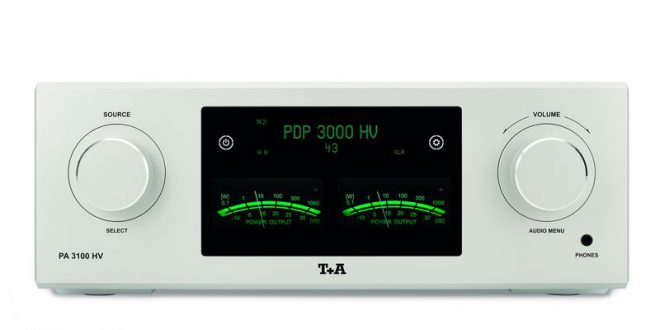 Der T+A PA 3100 HV von vorn
