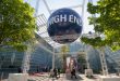 Der Ballon zum Eingang der High End 2017