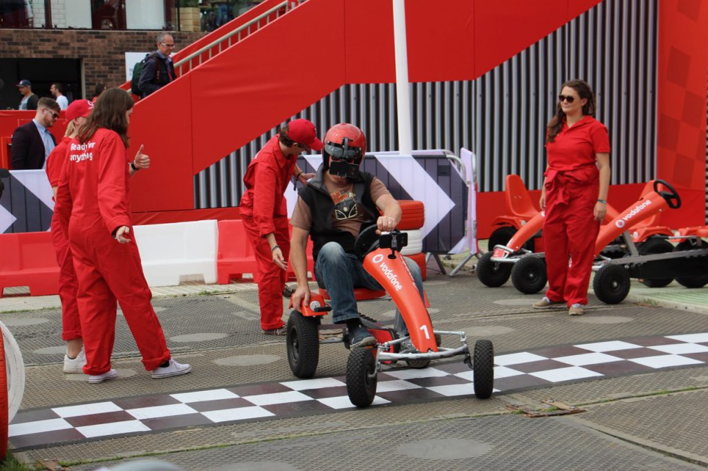 Go-Kart-Rennen von Vodafone 2017