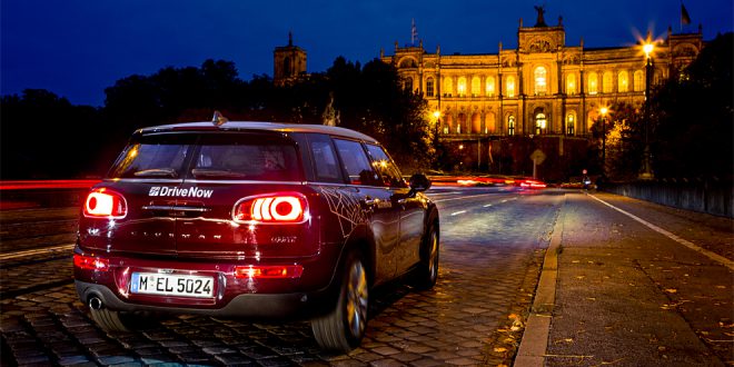DriveNow bietet Car Sharing mit Mini und Musik-Anlagen von Harman/Kardon