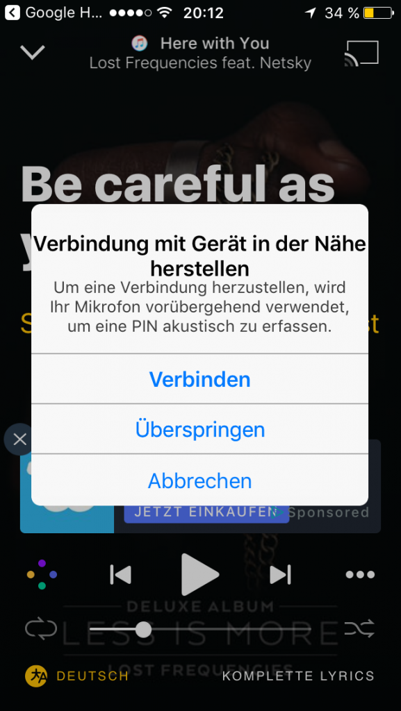 JBL Playlist Google App
