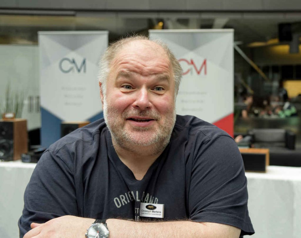 Christoph Mertens von CMI (Foto: R. Vogt)