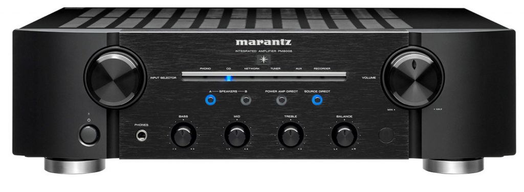 Der Marantz PM8006 in schwarz
