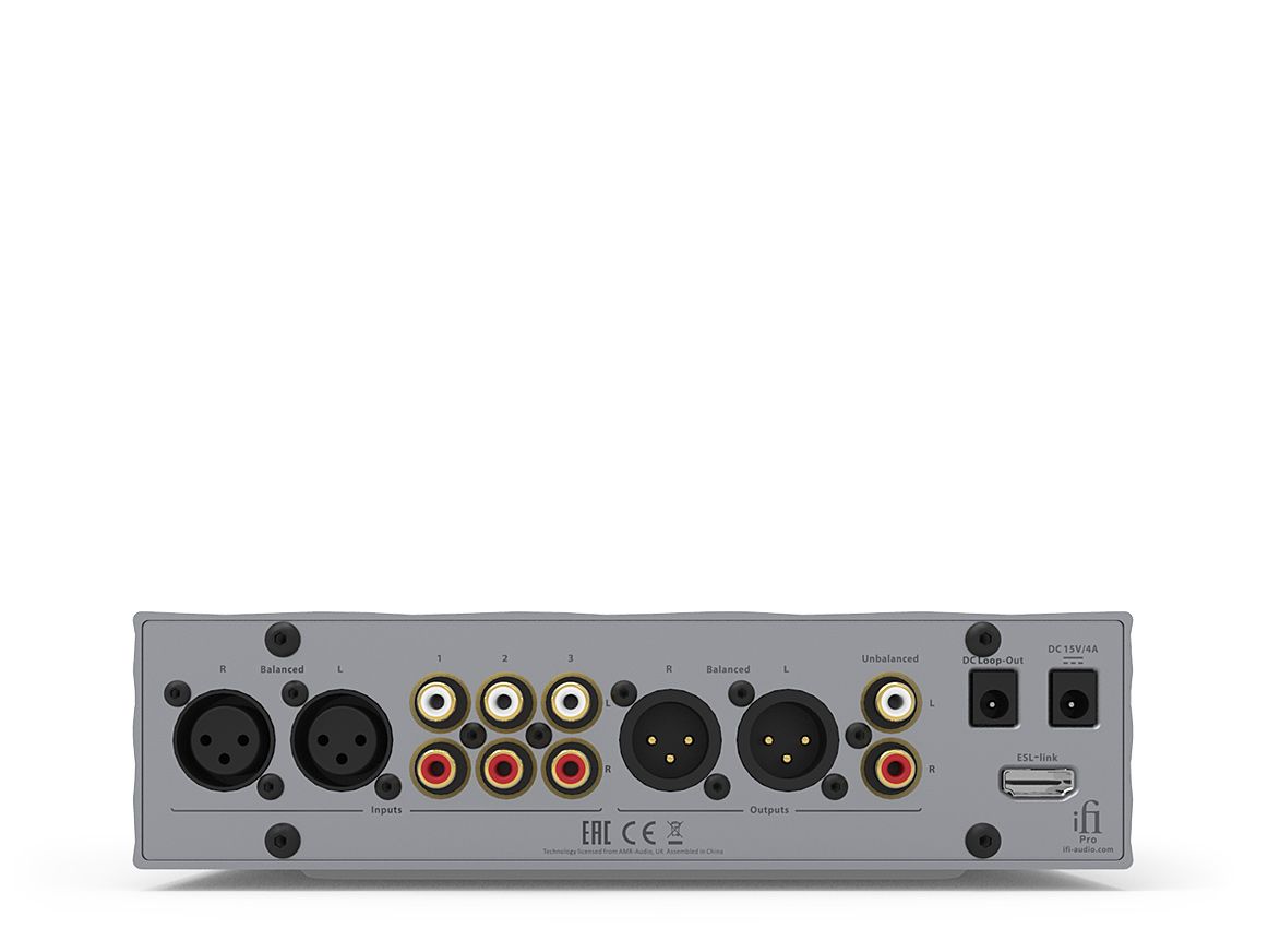 ifi Pro iCAN rear connections
