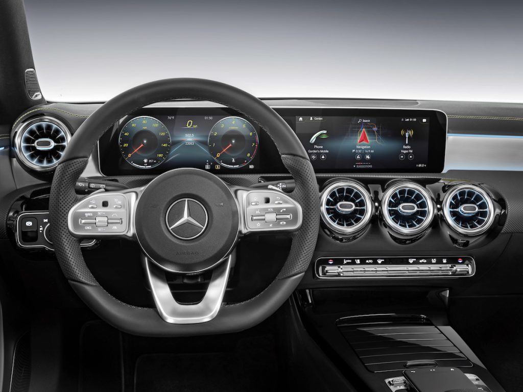 Erster Fahreindruck Mercedes A-Klasse 2018: Cockpit