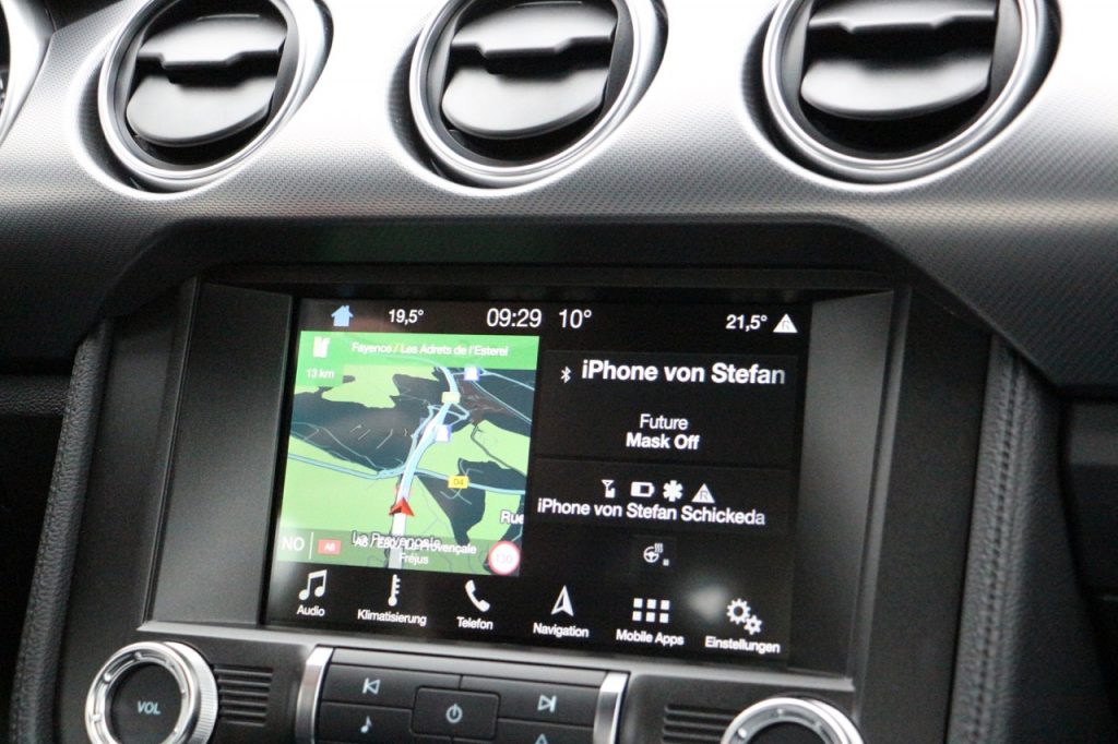 Shaker Sound System: Splitscreen mit Navigationskarte