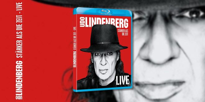 Udo Lindenbergs 2016er Tournee "Stärker als die Zeit" in HD-Bild- und Ton zum Genießen auf Blu-ray Disc. Mit Panik, Ufo und Astronaut Udo (Bild: Warner Music)