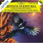 Cover Art: Rossini Ouvertüren mit Claudio Abbado