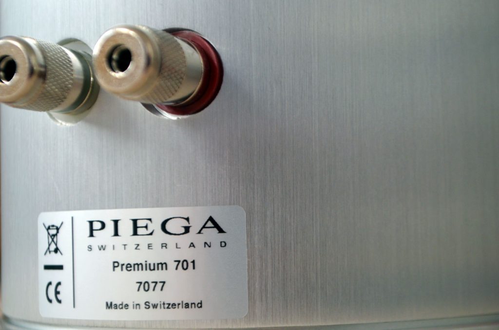 Piega Premium 701 Single Wiring Anschluss