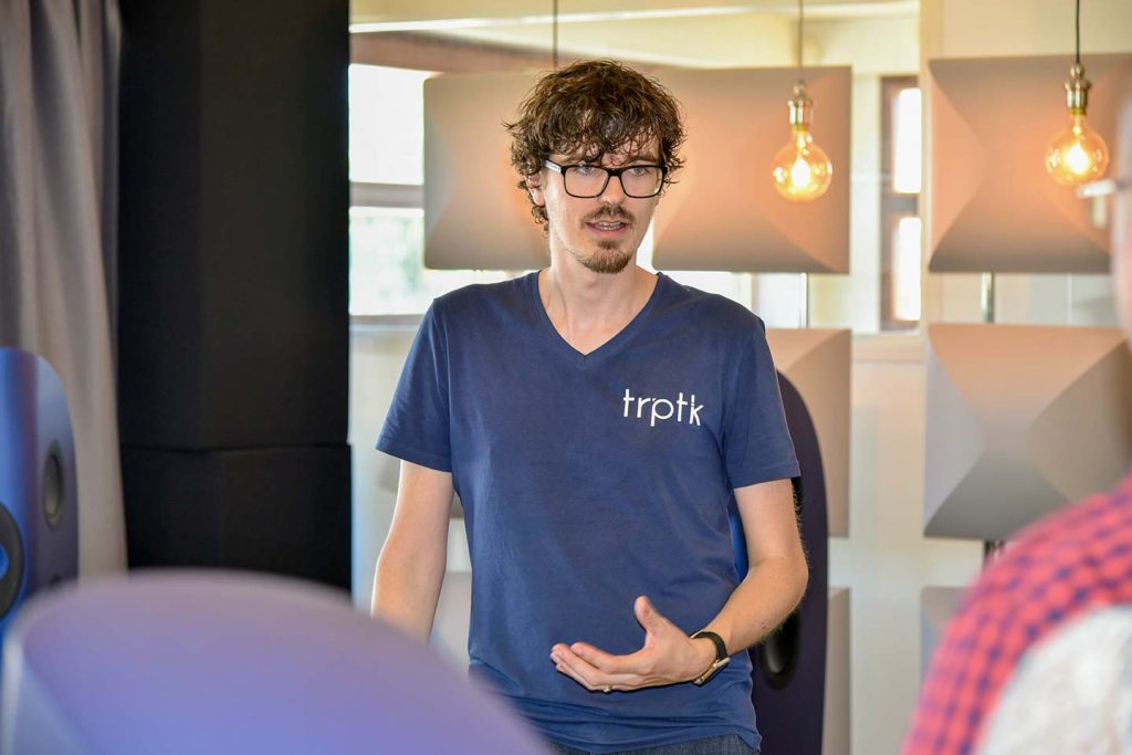 Gründer und Mastering-Ingenieur bei TRPTK: Brendon Heinst (Foto: R. Vogt)