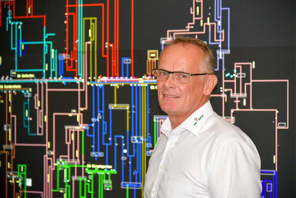Zuständig für Stromqualität: Dipl.-Ing. Uwe Ohl, Chef der Kabel und Trafos beim EWR