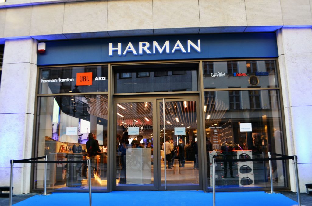 Harman Flagship Store Außenansicht