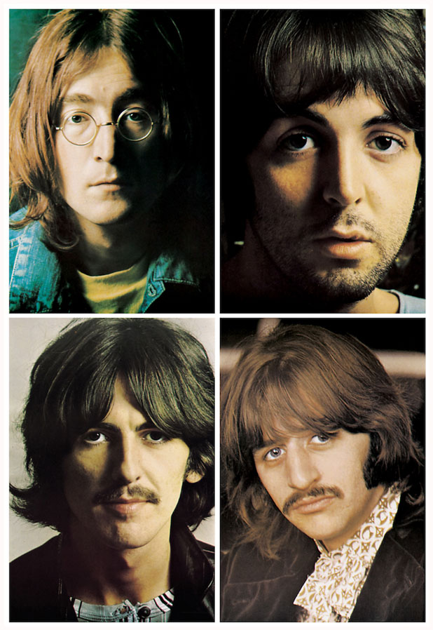 Das Weiße Album der Beatles: die Fab Four