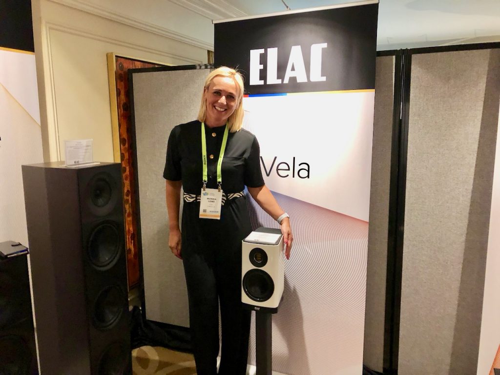 CES 2019 in Las Vegas: Elac Sales Managerin Monika Lowe