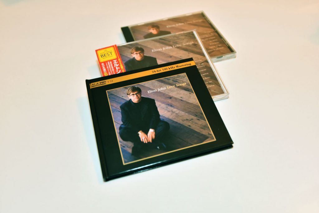 audiophile CDs Elton John Love Songs