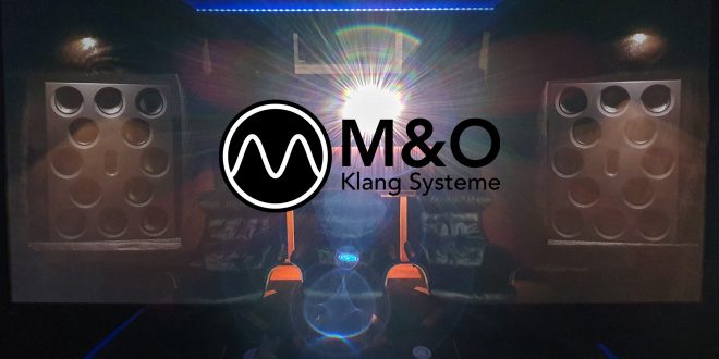 Screen Professional Demokino für M&O Lautsprecher-Systeme (Foto: R. Vogt)