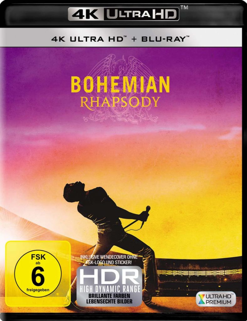 Bohemian Rhapsody auf Blu-ray und UHD-Blu-ray (Foto: 20th Century Fox)