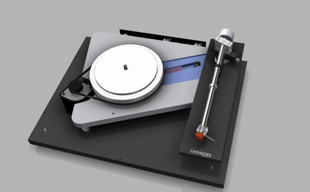 Thorens TD 1600 Subchassis