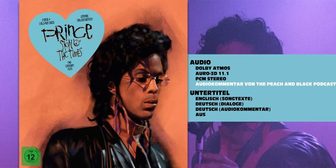 Prince Sign 'O' the Times als Limited Deluxe Edition legendärer Konzertfilm restauriert und mit Atmos und Auro-3D remstastert (Foto: Turbine)