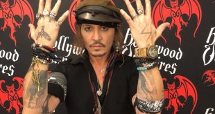 Johnny Depp mit seiner VDB Uhr