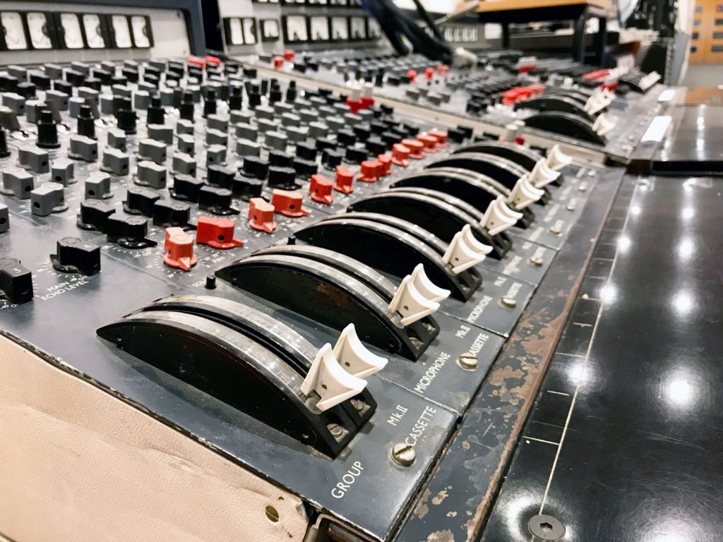 EMI Mixing Console @ Abbey Roads Studios