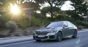 BMW 7er 2019 in voller Fahrt