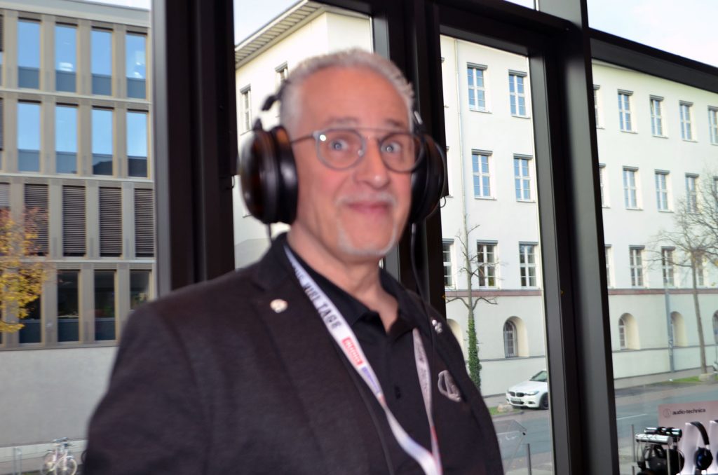 Audio Technics Sales-Manager Jens Wölfel auf den DHT2019