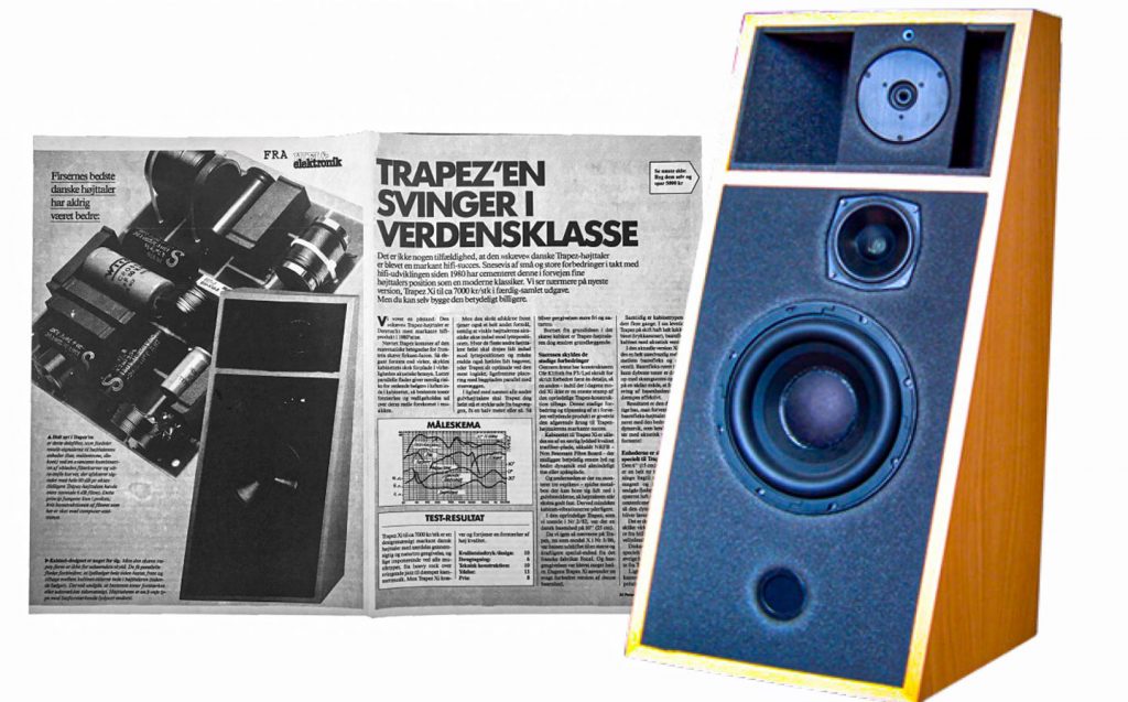 Audiovector Trapez. Erste Box von 1979