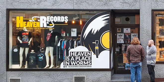 Besteht seit 30 Jahren: Vinyl-Spezialist Heaven Records in Worms feiert doppelten Geburtstag (Foto: R. Vogt)