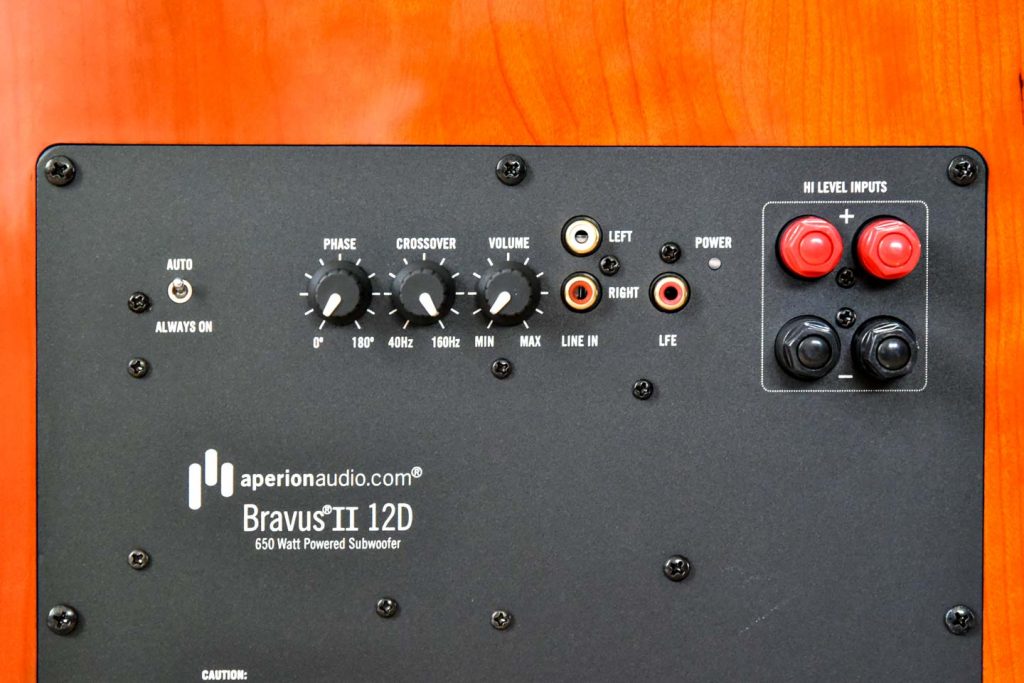 AperionAudio Bravus II 12D (Foto: R. Vogt)