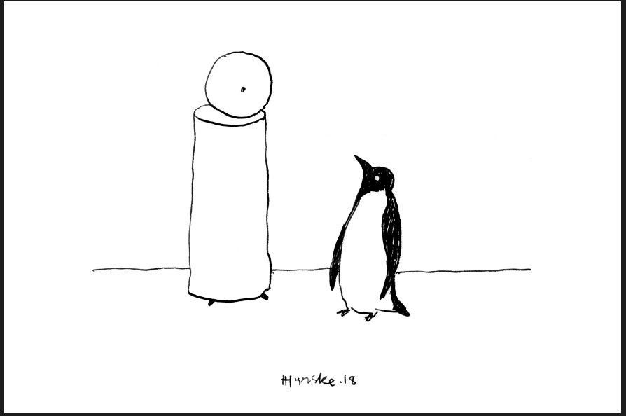 Gradient 1.4 mit Pinguin
