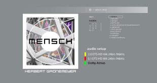 Herbert Grönemeyer MENSCH (Studio- & Heimkinoedition) Pure-audio Blu-ray Stereo + 5.1 in 24Bit/96kHz plus Atmos, Konzertfilm Mensch Live auf Schalke, ebenfalls Stereo + 5.1 + Atmos, dazu die zuvor ausverkaufte SACD in Stereo + 5.1 (Bild: R. Vogt)