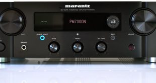 Marantz PM7000N vereint klassischen analigen Vollverstärker mit HEOS Streaming und Digitalaudio. 1.200 Euro (Foto: R. Vogt)