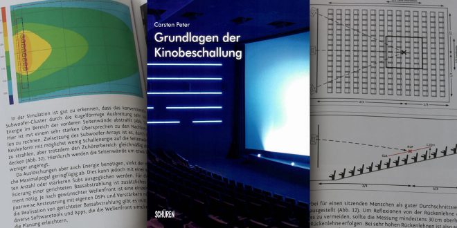 Fachbuch von Carsten Peter - Grundlagen der Kinobeschallung. Schüren Verlag, Buch 25 Euro, E-Book 20 Euro (Foto: R. Vogt)