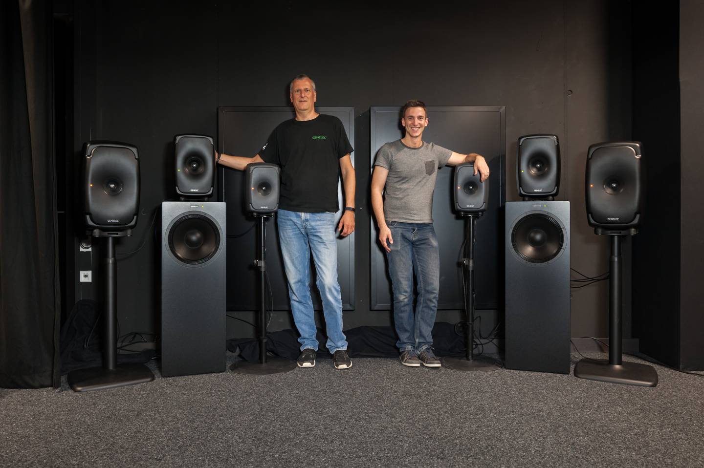 Audio Pro Team Nils Boden and Marcel Schechter