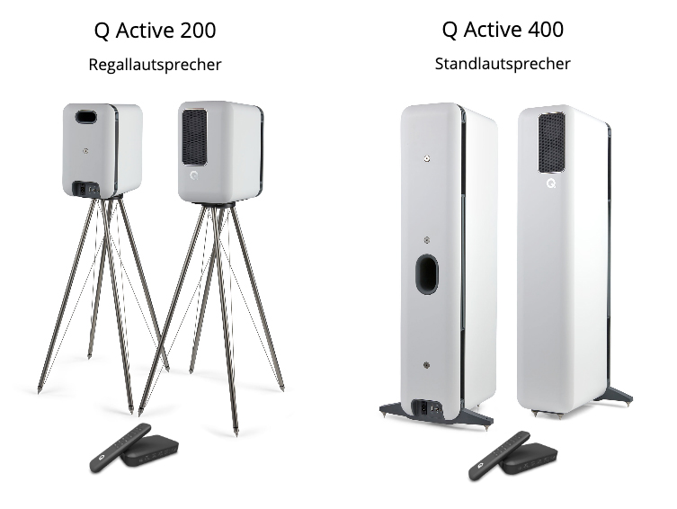 Q Acoustics Active 200 mit Active 400