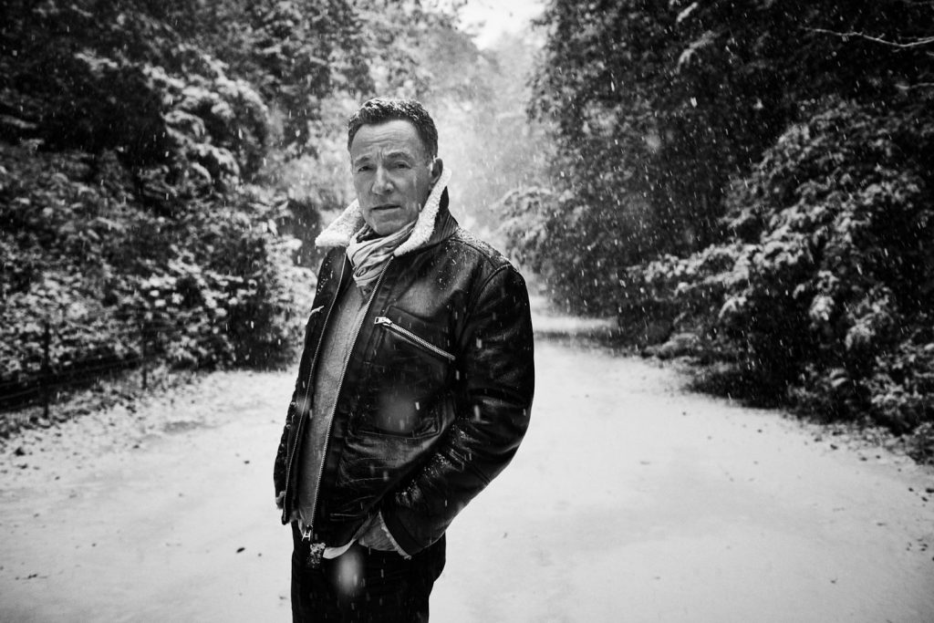 Bruce Springsteen im Schnee